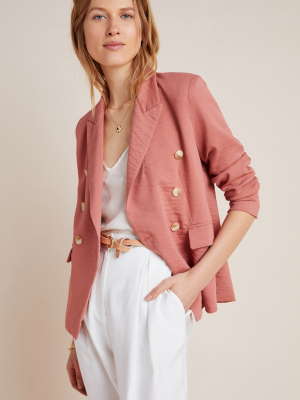 Thea Double-breasted Blazer