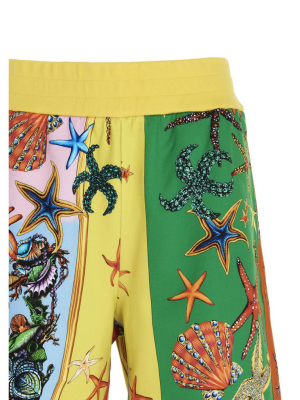 Versace Trésor De La Mer Printed Bermuda Shorts