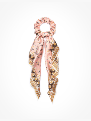 Aeo Vine Border Scarf Scrunchie