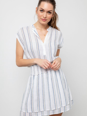 Angelina Dress - Ryland Stripe