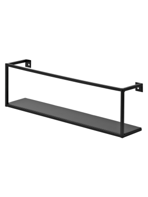 Floating Wall Shelf - Black