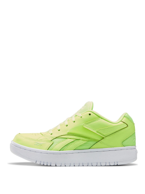 Reebok Court Double Mix Sneakers In Yellow