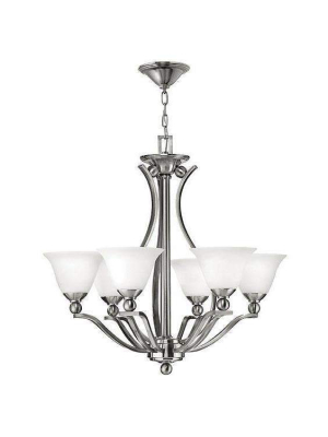 Bolla Chandelier Brushed Nickel