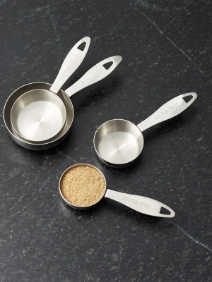 Stainless Steel Measuring Cups, Set Of 4
