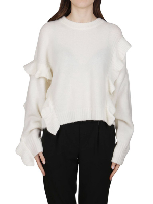 3.1 Phillip Lim Ruffled Long-sleeved Jumper