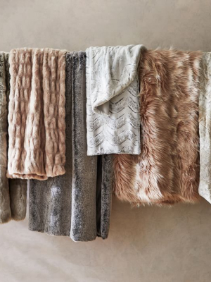 Faux Fur Throws