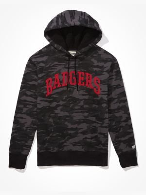 Tailgate Men's Wisconsin Badgers Sherpa Lined Hoodie