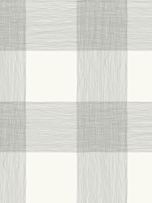 Common Thread Peel & Stick Wallpaper In Cream And Black By Joanna Gaines For York Wallcoverings