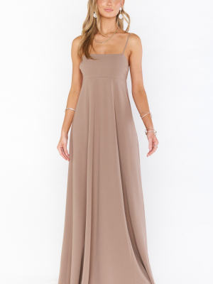 Madrid Gown ~ Dune Stretch