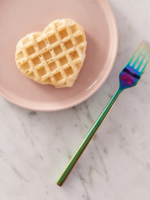 Heart-shaped Mini Waffle Maker