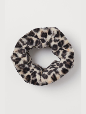 Faux Fur Tube Scarf