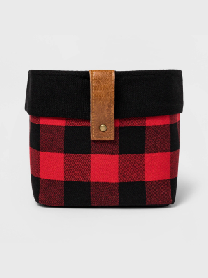 Buffalo Checkered Basket Red - Threshold™