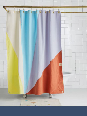 Quiet Town Pacifica Shower Curtain - Prism