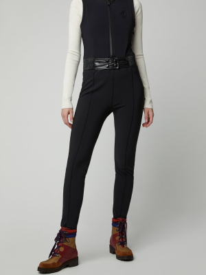 Stretch-twill Stirrup Ski Suit