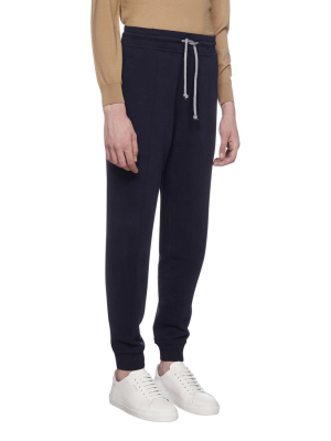 Brunello Cucinelli Drawstring Jersey Sweatpants