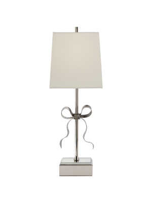 Ellery Gros-grain Bow Table Lamp In Various Colors And Designs