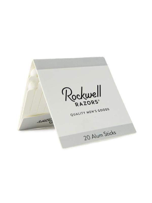 Alum Matchsticks | Rockwell Razors