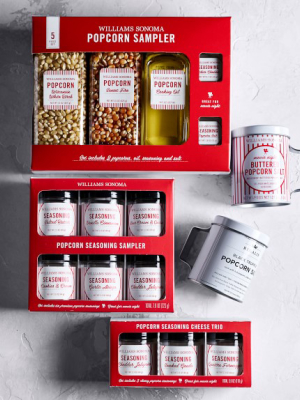 Williams Sonoma Popcorn Seasoning Cheese Trio