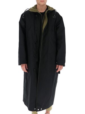 Marni Reversible Oversize Raincoat