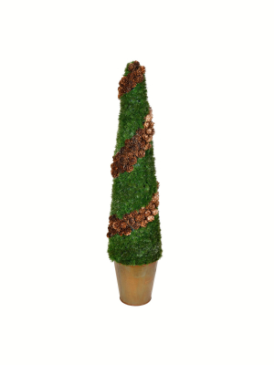 Vickerman Artificial Cone Shape Cedar Tree.