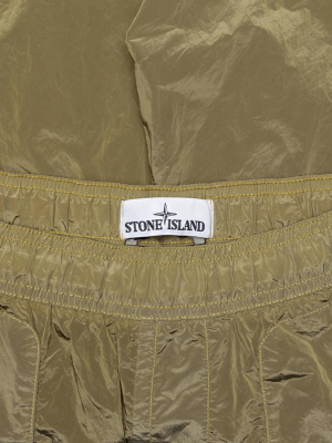 Stone Island Nylon Metal Swim Trunks - Dark Beige