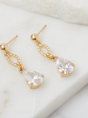 Colette Cz Drop Earring