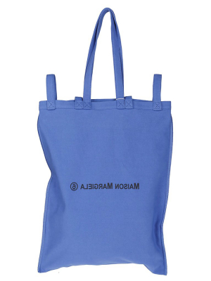 Mm6 Maison Margiela Logo Print Tote Bag