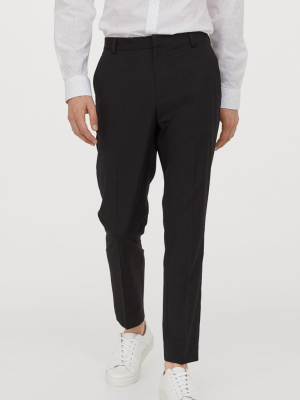 Skinny Fit Suit Pants