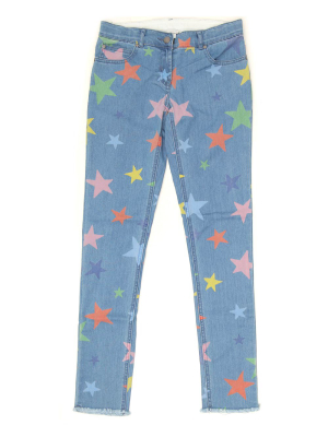 Stella Mccartney Kids Star Print Jeans