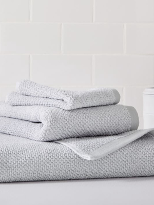 Organic Heathered Starter Bath Towel Set