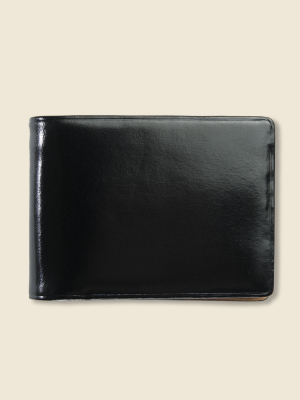 Small Bi-fold Wallet - Black