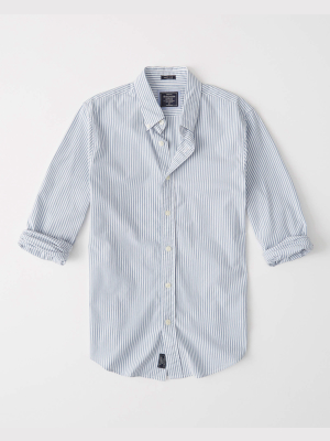 Super Slim Poplin Shirt