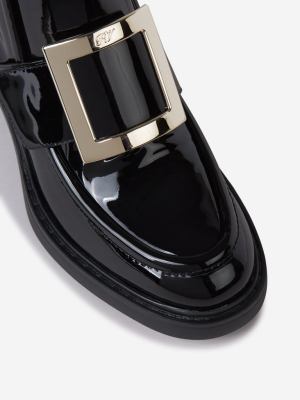 Roger Vivier Viv' Rangers Buckle Ankle Boots