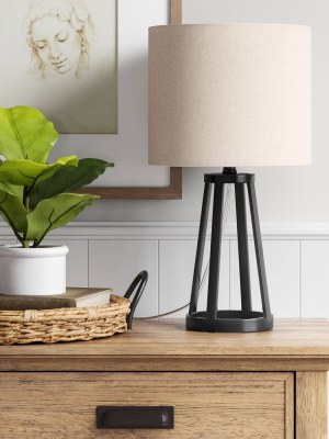 Medium Modern Industrial Assembled Table Lamp - Threshold™