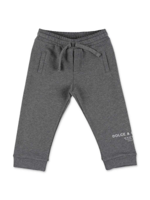 Dolce & Gabbana Kids Logo Print Jogging Pants