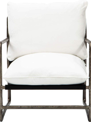 Spencer Chair, Ivory