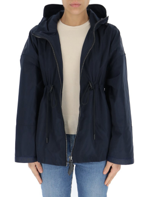 Burberry Hooded Zipped Jacket