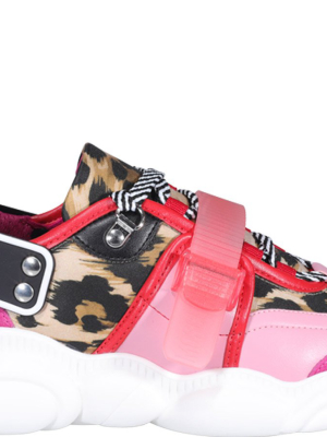 Moschino Teddy Animal Roller Skates Sneakers