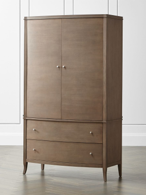 Colette Driftwood Armoire