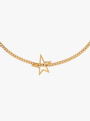 Shooting Star Curb Necklace