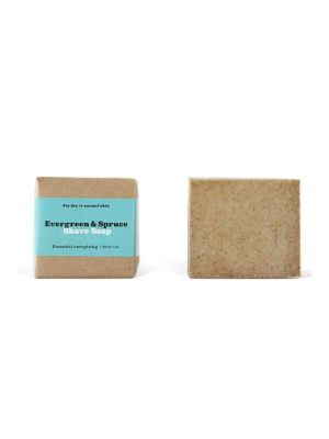 Evergreen + Spruce Shaving Soap