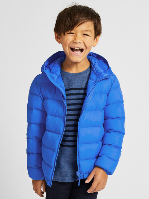 Kids Light Warm Padded Parka