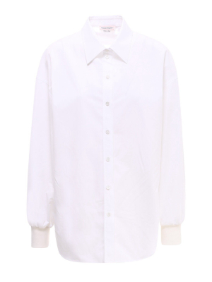 Alexander Mcqueen Cocoon Sleeve Shirt