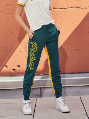 Womens Packers Paneled Fleece Jogger