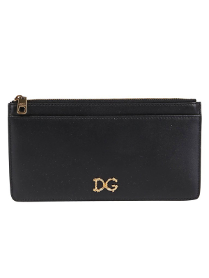 Dolce & Gabbana Logo Plaque Cardholder