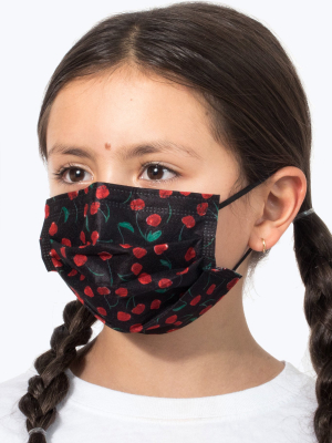 Cherry & Bandana Masks - Kids' Size - 10-pack