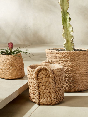 Cement Basket Planters