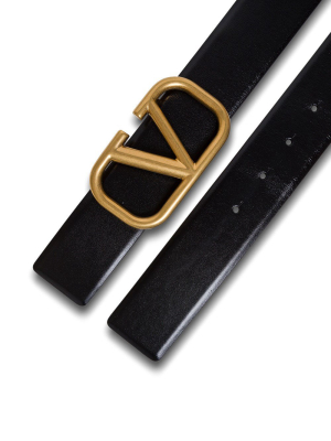 Valentino Vlogo Buckle Belt