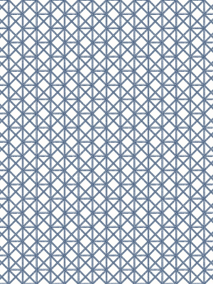 Lisbeth Geometric Lattice Wallpaper In Blue From The Pacifica Collection By Brewster Home Fashions