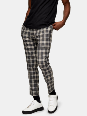 Heritage Check Skinny Jogger Pants